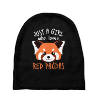 Red Panda Plushie Red Panda Tail Cute Red Panda Stuffed Toy T Shirt Baby Beanies | Artistshot