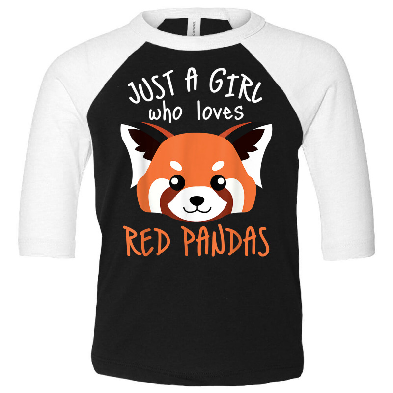 Red Panda Plushie Red Panda Tail Cute Red Panda Stuffed Toy T Shirt Toddler 3/4 Sleeve Tee by cm-arts | Artistshot