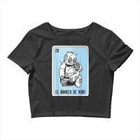 El Muneco De Vudu Mexican Slang Lottery Bingo Cards T Shirt Crop Top | Artistshot