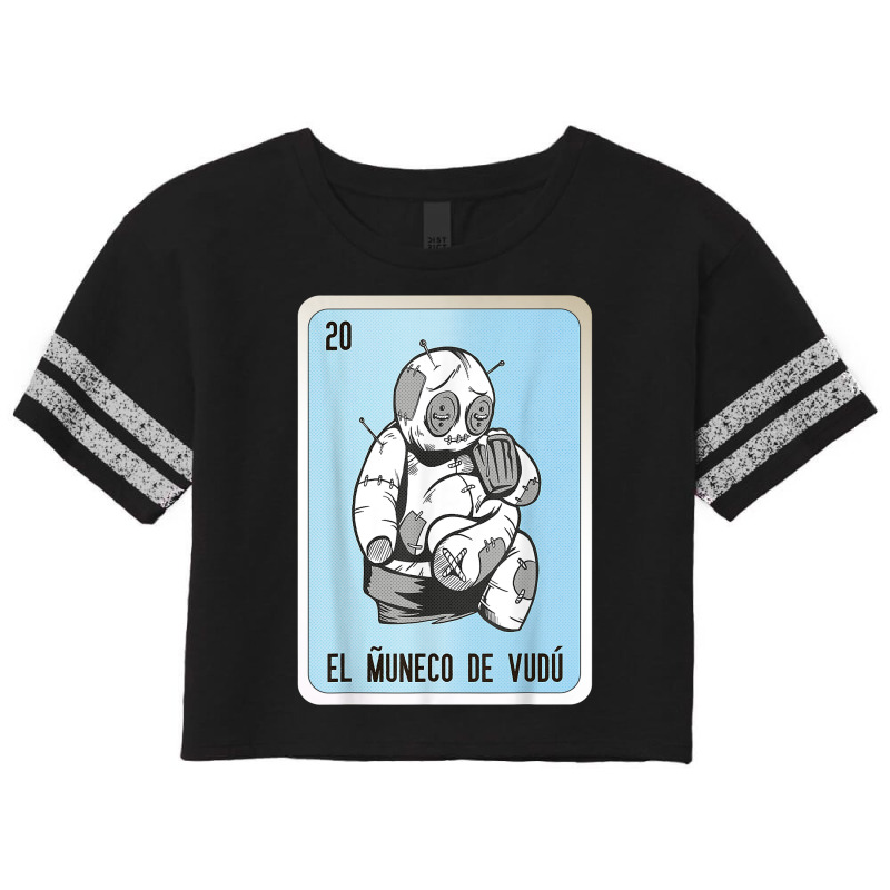 El Muneco De Vudu Mexican Slang Lottery Bingo Cards T Shirt Scorecard Crop Tee by cm-arts | Artistshot