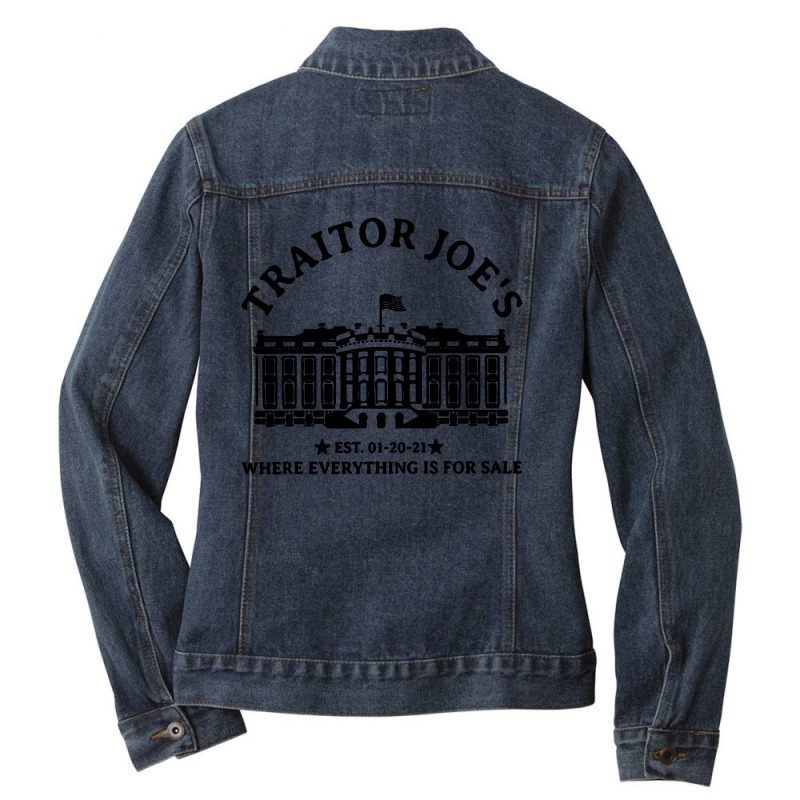 Traitor Store Company Ladies Denim Jacket by Koiku | Artistshot