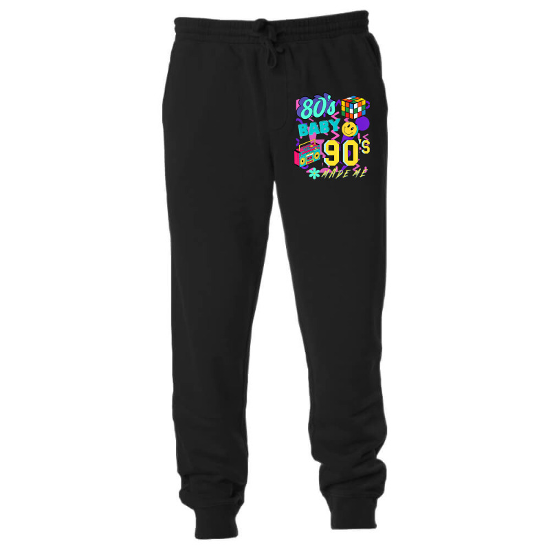 Retro 80's Baby 90's Made Me Vintage Unisex Jogger by cm-arts | Artistshot