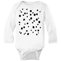 Dalmatian Dog Funny Halloween Costume Diy Pet Owner T Shirt Long Sleeve Baby Bodysuit | Artistshot