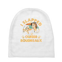 I Slapped Ouiser Boudreaux Vintage T Shirt Baby Beanies | Artistshot