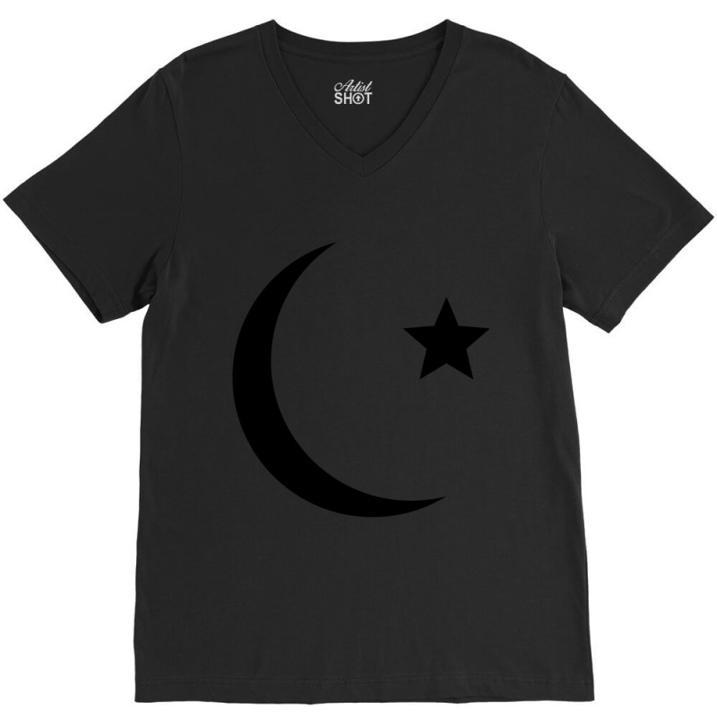 Pti Flag Sticker V-Neck Tee by cm-arts | Artistshot