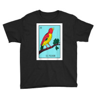 El Pajaro Lottery Card Gift The Bird Card Mexican Lottery T Shirt Youth Tee | Artistshot