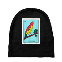 El Pajaro Lottery Card Gift The Bird Card Mexican Lottery T Shirt Baby Beanies | Artistshot