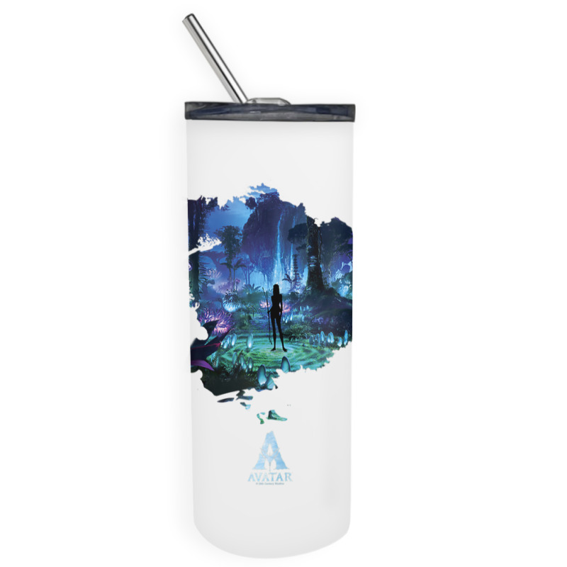 Avatar Pandora At Night Movie Poster Tank Top Skinny Tumbler | Artistshot