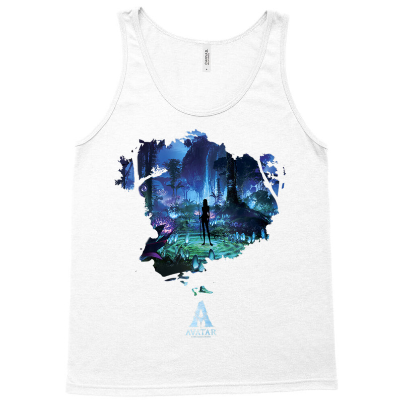 Avatar Pandora At Night Movie Poster Tank Top Tank Top | Artistshot