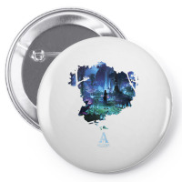 Avatar Pandora At Night Movie Poster Tank Top Pin-back Button | Artistshot