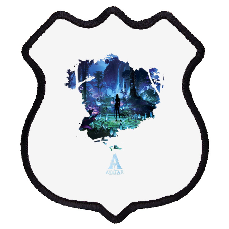 Avatar Pandora At Night Movie Poster Tank Top Shield Patch | Artistshot