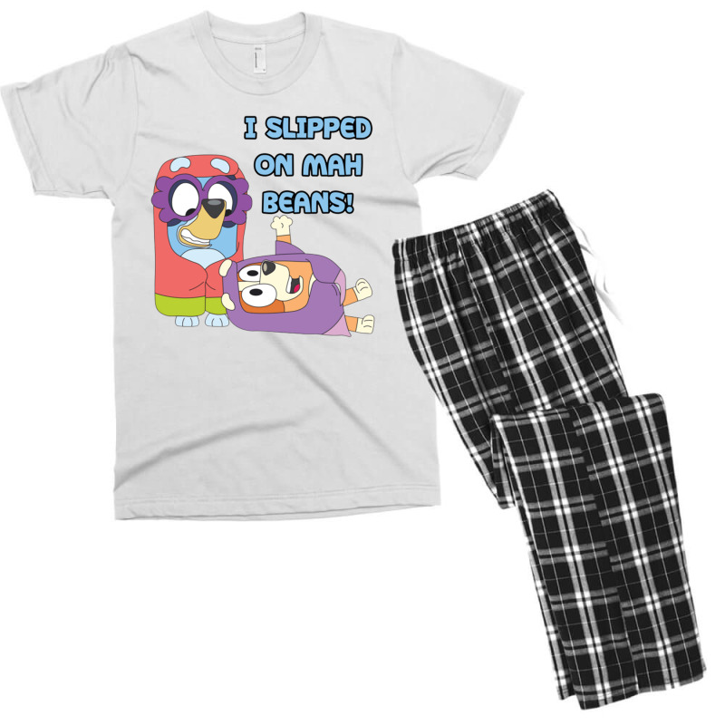 I Slipped On My Beans Men's T-shirt Pajama Set | Artistshot