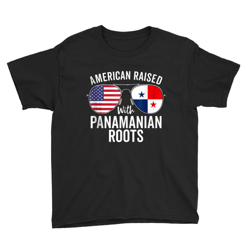 American Raised With Panamanian Roots Usa Panama Flag Tank Top Youth Tee by cm-arts | Artistshot