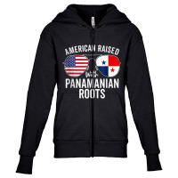 American Raised With Panamanian Roots Usa Panama Flag Tank Top Youth Zipper Hoodie | Artistshot