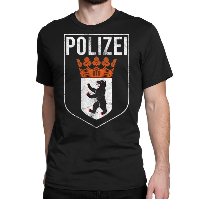 Berlin Police Polizei Gift For German Police T Shirt Classic T-shirt | Artistshot