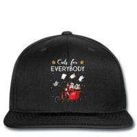 Cats For Everybody Christmas Cute Cat Cats For Everybody Christmas Cut Printed Hat | Artistshot