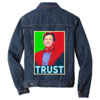 Pti Flag Trust Men Denim Jacket | Artistshot