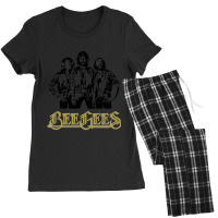 Heresthesciencebehindaperfectbeegeesfittedscoop Women's Pajamas Set | Artistshot