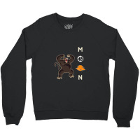 Moon Monky Tail Crewneck Sweatshirt | Artistshot