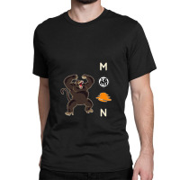 Moon Monky Tail Classic T-shirt | Artistshot