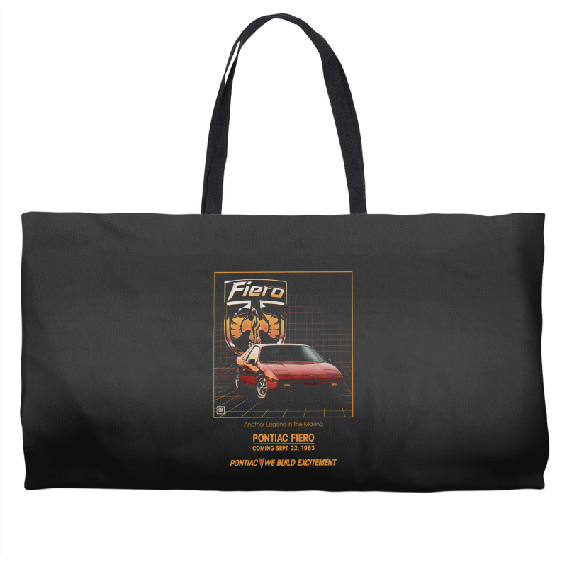 Pontiac Fiero Weekender Totes | Artistshot