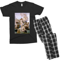 The Birth Of Venus William Bouguereau Men's T-shirt Pajama Set | Artistshot