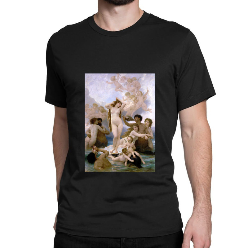 The Birth Of Venus William Bouguereau Classic T-shirt | Artistshot