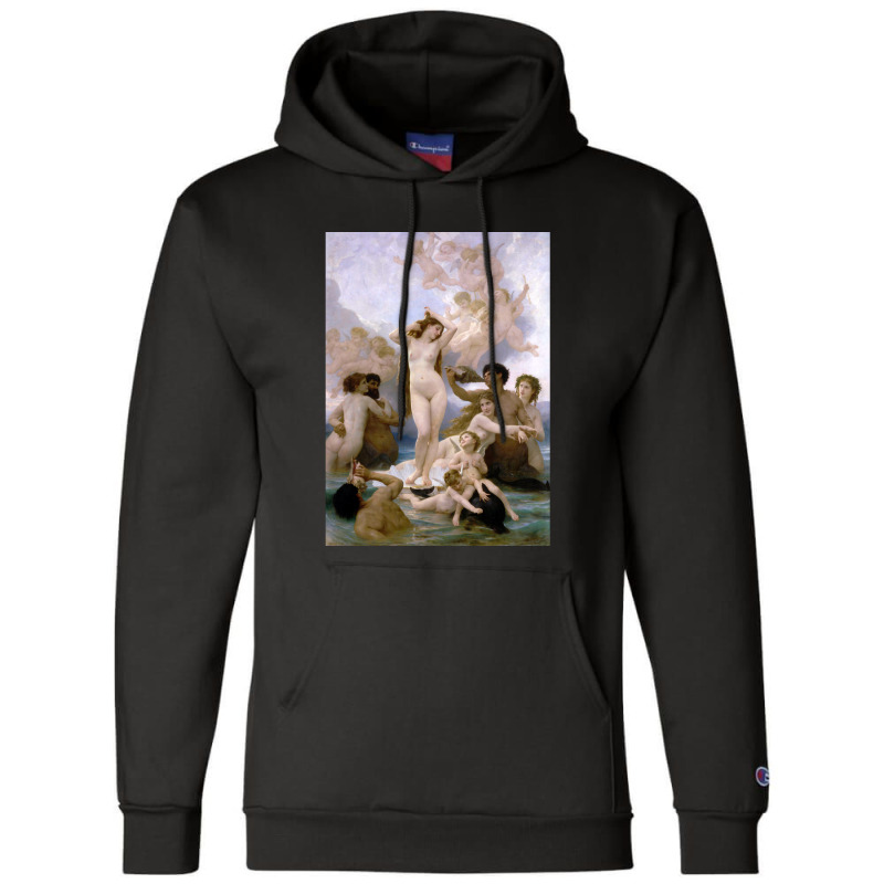 The Birth Of Venus William Bouguereau Champion Hoodie | Artistshot