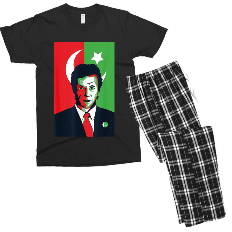 Pti Imran Khan Pakistan Pti Imran Khan Pakistan Pti Imran Khan Pakista Men's T-shirt Pajama Set by cm-arts | Artistshot