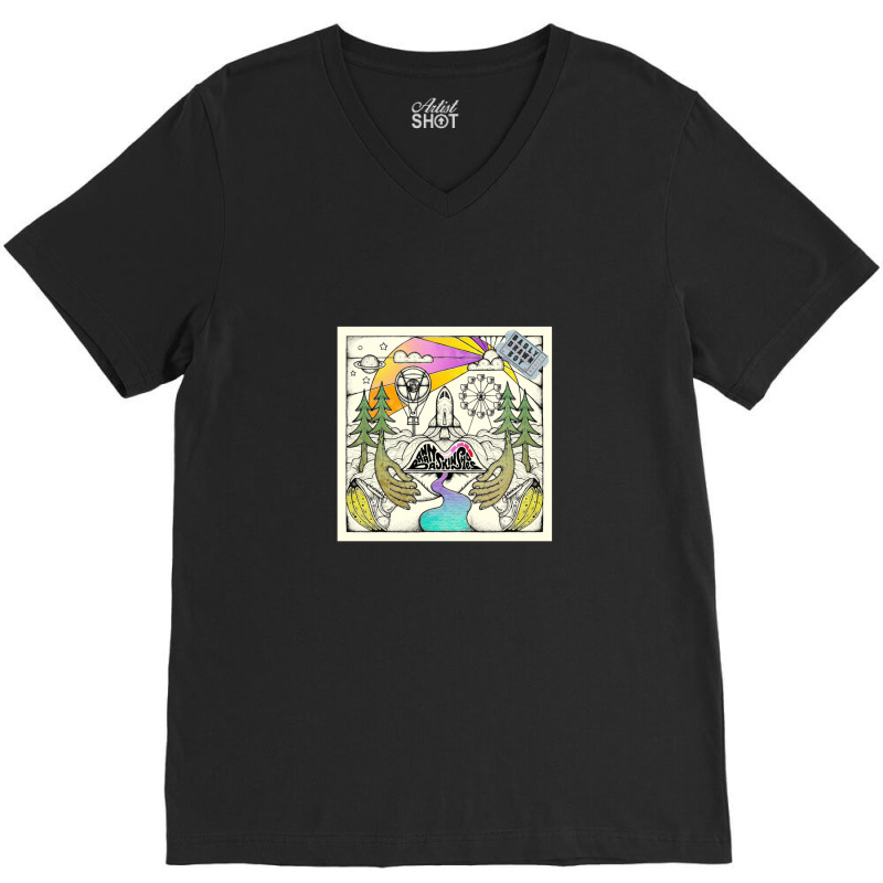 Badly Drawn Boy Banana Skin V-neck Tee | Artistshot