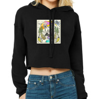 Badly Drawn Boy Banana Skin Cropped Hoodie | Artistshot