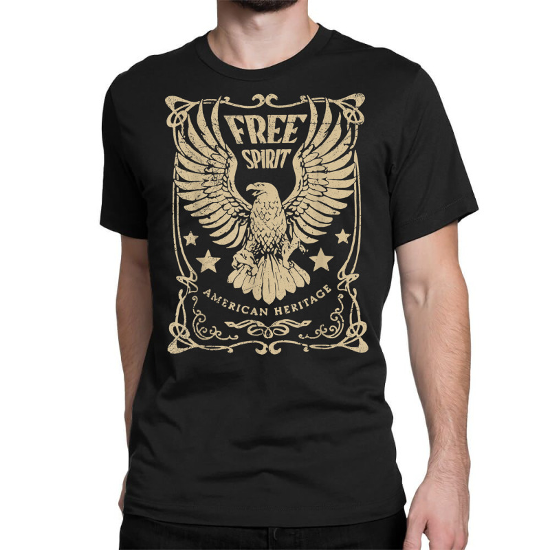 Free Spirit Graphic Thunderbird Wanderlust Free Bird T Shirt Classic T-shirt | Artistshot