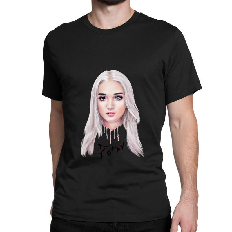 Poppy Drip Classic T-shirt | Artistshot