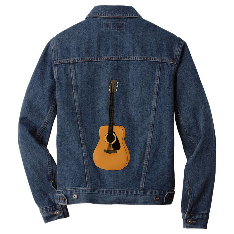 Guitar Instrument Music Men Denim Jacket by JAMESDSHARP | Artistshot