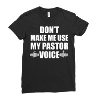 Funny Pastor Art For Men Women Christian Preacher Priest T Shirt Ladies Fitted T-shirt | Artistshot