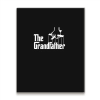 The Grandfather In The Godfather Style Metal Print Vertical | Artistshot