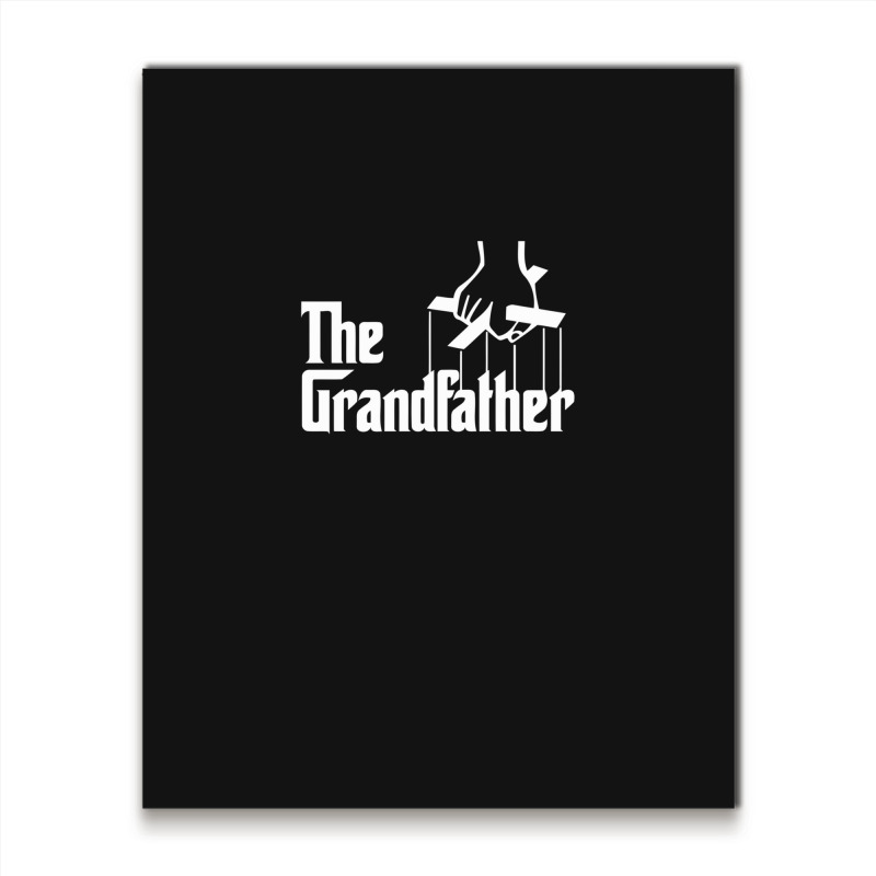 The Grandfather In The Godfather Style Metal Print Vertical | Artistshot