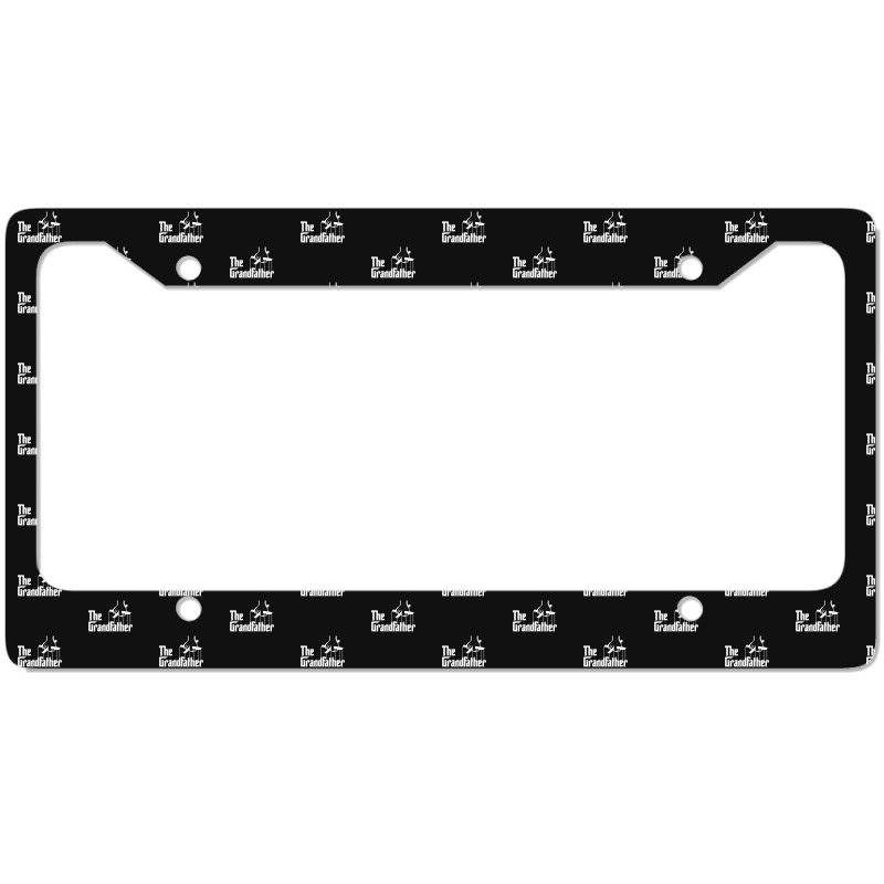 The Grandfather In The Godfather Style License Plate Frame | Artistshot