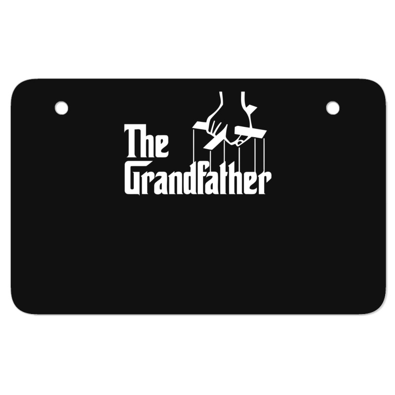 The Grandfather In The Godfather Style Atv License Plate | Artistshot