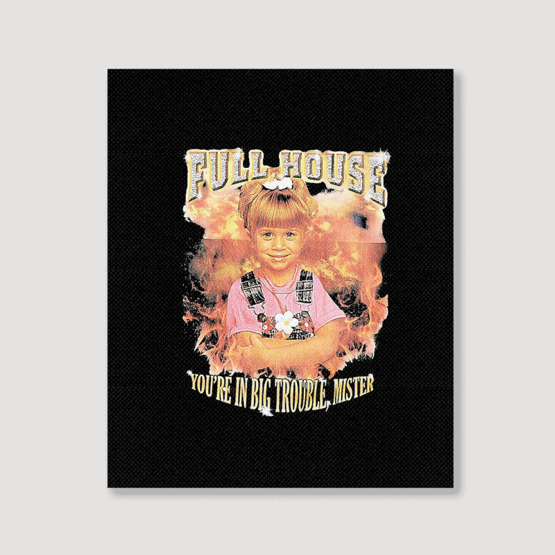 Full House Portrait Canvas Print | Artistshot