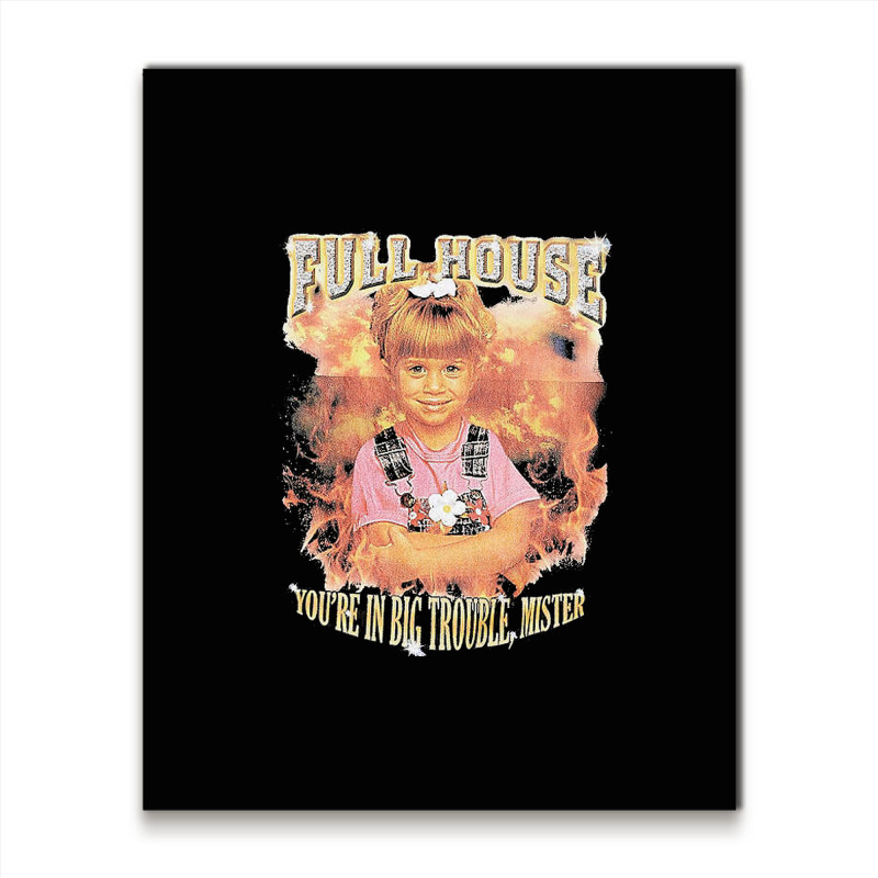 Full House Metal Print Vertical | Artistshot