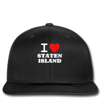 I Love Staten Island Premium T Shirt Printed Hat | Artistshot