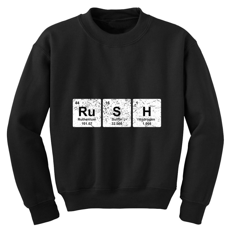 Rush Periodic Table Elements Chemistry Youth Sweatshirt by cm-arts | Artistshot