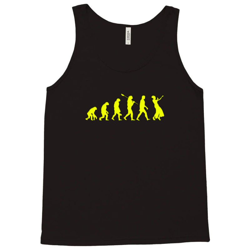 Evolution Timeline Singer Female Yellow Design 1 Tank Top by NestorMarchetti | Artistshot