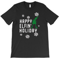 Happy Elfin Holiday [gemuk] T-shirt | Artistshot