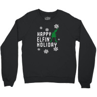 Happy Elfin Holiday [gemuk] Crewneck Sweatshirt | Artistshot