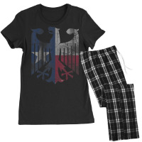 Texas Flag German American Germany Eagle Texan Deutschland Women's Pajamas Set | Artistshot