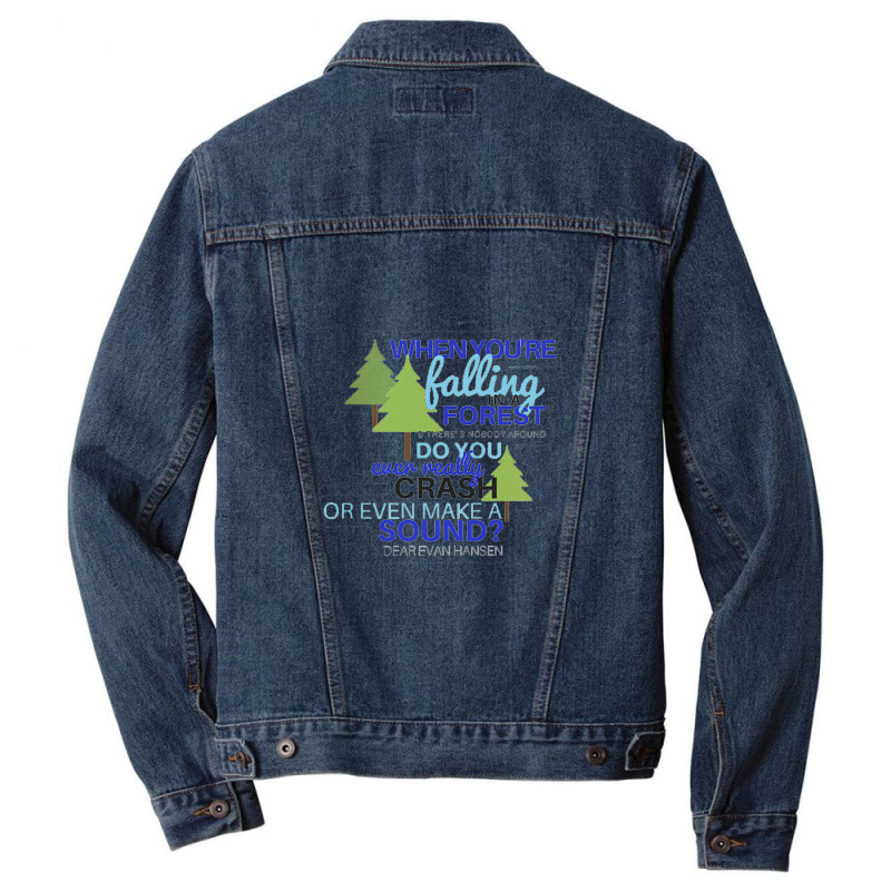 Dear Evan - You Will Be Found Brother Men Denim Jacket | Artistshot