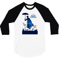 Mary Poppins 3/4 Sleeve Shirt | Artistshot