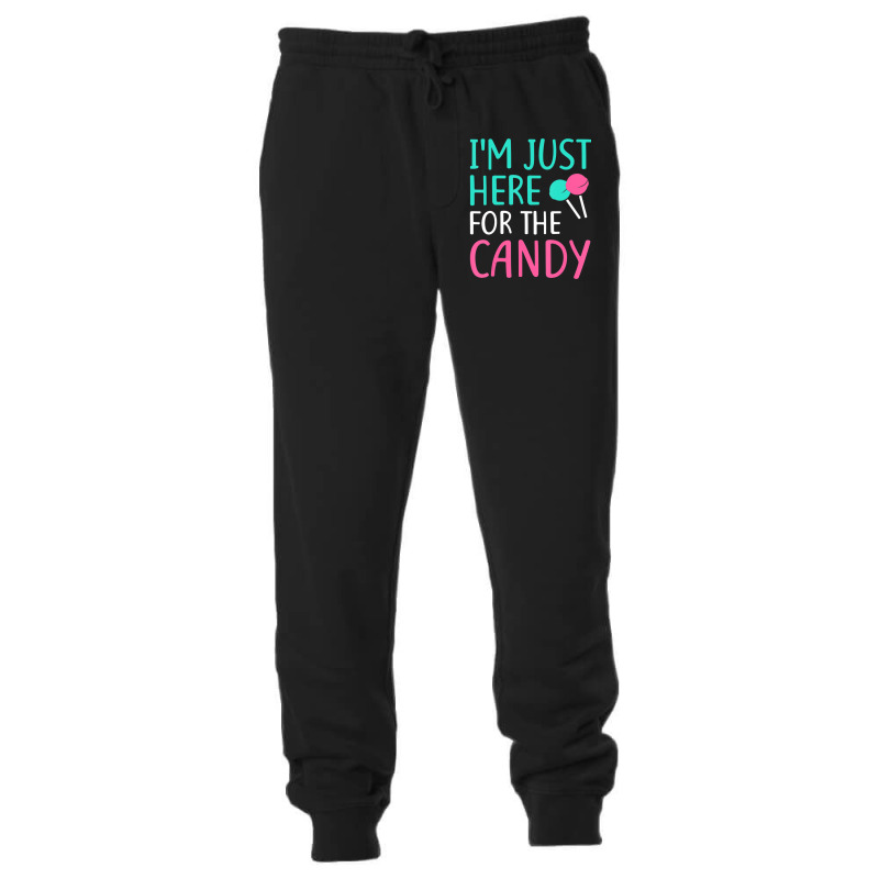 I'm Just Here For The Candy Halloween Gif Unisex Jogger by cm-arts | Artistshot